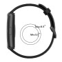 BoLuo Bracelet de Montre pour Huawei Band 7, Silicone Bracelets de Montre Armband Strap Bande Remplacement avec fermoir Sangle p