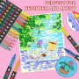Bonala 168 Couleurs Feutre Acrylique, Acrylic Marker Pinceau pour le Feutres Coloriage Adulte，Liquide Direct Marqueur Acrylique