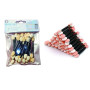 PARENCE - Lot de 20 Brosse Fard à paupière Pinceau à paupières jetable