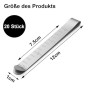Dreamil Lot de 20 pinces à coudre en acier inoxydable - Pinces pour tissu - Règle de mesure de couture - Marqueur d'ourlet - Acc