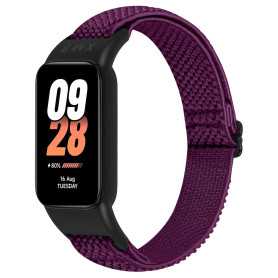 Dafean Bracelets Compatible avec Xiaomi Smart Band 8 Active/Xiaomi Redmi Smart Band 2, Réglable Nylon Élastique Bracelet de Remp