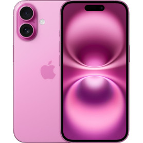 Apple iPhone 16, 128GB, Rose (Reconditionné)
