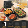 Moule Silicone Air Fryer, Accessoires Air Fryer pour Philips Airfryer 7,1L NA154/00, 3 Moule Silicone Accessoires 1×7,1L / 2×3,5