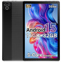 Yicty Tablette 10 Pouces Android 15 2026, 16 Go RAM, Processeur 5 cœurs, Écran HD IPS 1280x800, Double caméra, WiFi 6 5G, Blueto