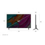 LG TV QNED AI 2025 | 50QNED8E | 50'' (126cm) | 4K UHD | HDR10 | webOS 25 | Télécommade AI Magic Remote | Alexa, Google Assistant