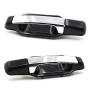 Otois Lot de 4 poignées de porte extérieures chromées avant arrière gauche droite pour Kia Sorento 2003 2009