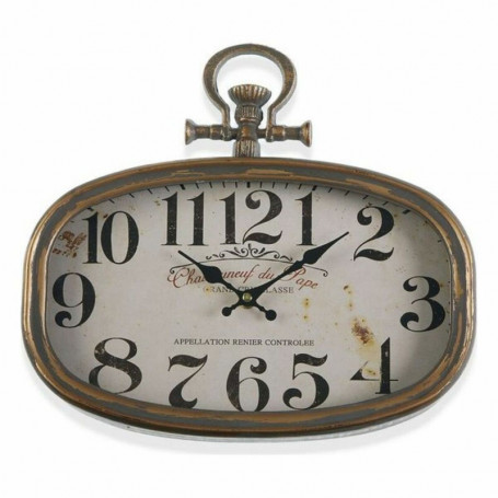 Horloge Murale Versa Chateau Métal (35 x 6 x 32,5 cm) 48,99 €