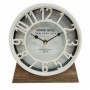 Horloge de table Versa Blanc Bois MDF (20 x 20 x 6 cm) (Ø 20 cm) 44,99 €