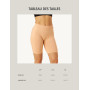Basic Treasure Lot de 3 Leggings Courts pour Femme, Short de Cyclisme pour Femme, sous-vêtement