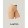 Basic Treasure Lot de 3 Leggings Courts pour Femme, Short de Cyclisme pour Femme, sous-vêtement