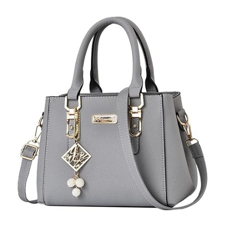 FUFUDDK Sac à Main Femme PU Simili Cuir Femme Cabas Pour Travail Elégant Classique Chic Vintage Dame Bandoulière Amovible Compar