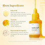 medicube Sérum aux Capsules d'Acide Kojique et Curcuma - Clarifiant Et Équilibrant Pour Peaux À Problèmes - Soin Apaisant Et Écl