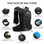 INOXTO Sac d'hydratation léger 5L,adapté à la randonnée en Plein air,Marathon, compétition Cycliste, Gilet d'hydratation d'alpin