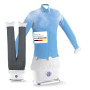 CLEANmaxx Repasseur automatique de chemises PRO STEAM + accessoire pour pantalons | Fonction vapeur, écran tactile | Pour chemis