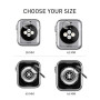 Delidigi 3 Pièces Coque pour Apple Watch 40mm, Protection D'écran en TPU Haute Transparence Antichoc Compatible avec Apple Watch