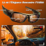 Chujianxi Lunettes avec Caméra 4K, Innovantes High-Tech Lunettes Camera de Sport pour l'extérieur, Lunettes de Soleil Vidéo avec
