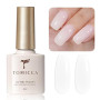 TOMICCA Vernis Semi Permanent, Blanc Laiteux Vernis Gel UV Semi Permanent, Soak Off Vernis Gel UV LED Gel Cadeau Pour Salon de M