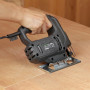 GALAX PRO Scie Sauteuse 400W, 3000 RPM, Coupe biseau à -45°/+45°, bouton de verrouillage, incluant des lames pour le bois et le 