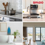 SPADO - Crème Polish nettoyant multi fonctions - Nettoie, dégraisse et polit - Protège - Pour vitre, alu, inox, chrome et plasti