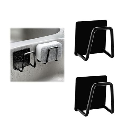 2 Pièces Porte Eponge Evier Cuisine,Porte Eponge,Porte Eponge Evier,Support Eponge Evier Cuisine,Support Eponge,Porte Eponge Evi