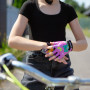 meteor Gants de Vélo Enfant Demi-Doigts Antidérapants Respirants Antichoc, Réglables pour Garçons et Filles, VTT, Cyclisme, Trot