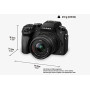 Panasonic Lumix DMC-G70KA-EGK, noir