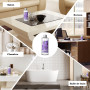 SCENTORINI Recharge Diffuseur de Parfum Lavande, 200ML Diffuseur de Parfum Batonnets Diffuseur Parfum pour la Chambre, la Salle 