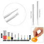 Yayatty 19 PCS Outils de Modelage Céramique, Outils Sculpture Argile, Rouleau à Pâtisserie en Acrylique, Lame de Trancheuse D'ar