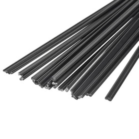 QUARKZMAN 20Pcs de Baguettes de Soudage en Plastique de 8 Pouces pour PP, pour Pare-Chocs de Voiture, Réparation de Kayak, Soude