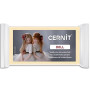 CERNIT CE0950500744C - Un Pain de Pâte Polymère Translucide DOLL - Pâte à Modeler à Cuire - Couleur amande - Bloc de 500 g