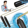 Baguettes de Sourcier Professionnelles Modèle PRESTIGE - Baguette de Radiesthésie Ultra Résistantes, Tiges en Laiton – Marque Fr