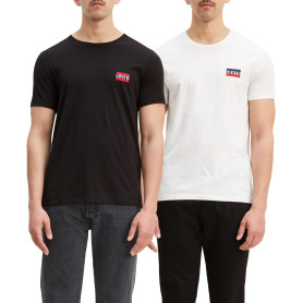 Levi's 2-Pack Crewneck Graphic Tee T-Shirt Homme