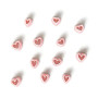 Zzcy 9 Pcs Emporte-Pièces en Forme de Cœur D'argile Polymère, Tampons en Argile à Cœur pour Boucles D'oreilles et Autres Bijoux