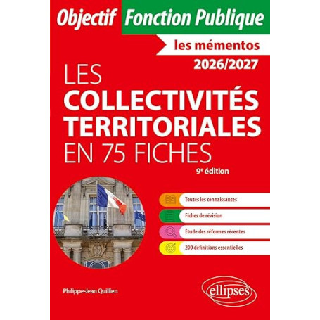 Les collectivités territoriales en 75 fiches