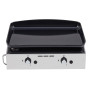 Plancha gaz 5000w plaque fonte émaillée 47x36cm - 555032010701