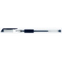 OFFICER PRODUCTS Lot de 50 stylos à bille gel - Encre gel - Noir - Diamètre de la boule : 0,5 mm - Encre résistante à l'eau et n