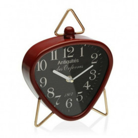 Horloge de table Versa Métal (5,5 x 23 x 18,5 cm) 27,99 €