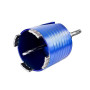 S&R Scie Cloche Trépan Béton 68mm. Foret Couronne Diamant Carotteuse 68. Scie Cloche Brique Marbre Maçonnerie. Adaptateur SDS Pl