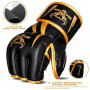 BEAST RAGE Gants de MMA qualité supérieure fabriqués à la Main,Mitaines de Grappling durables à Paume Ouverte pour Le JJB,l'UFC,