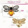 CharmeFleur Bee Brooch Pin