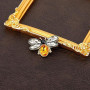 CharmeFleur Bee Brooch Pin