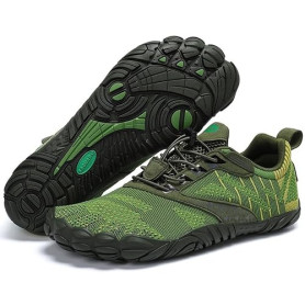 SAGUARO Chaussures Minimalistes Barefoot Homme Femme - Légère Respirant Antidérapant - avec Boîte à Orteils Larges et Zéro Drop