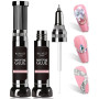 Makartt 2pcs Rhinestone Glue Gel 3d Nail Art, Colle Strass Ongle, Stylo De PréCision De Colle à Ongles Transparent Super Fort Ad