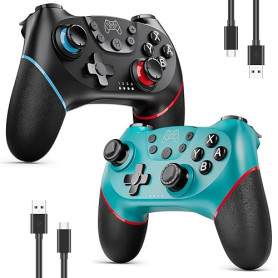 Etpark Manette Switch 2PCS, Manette Switch Sans Fil Compatible avec Switch/Switch 2/Switc.h Lite/OLED, Manett.e Switch Pro avec