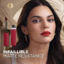 L'Oréal Paris - Rouge à Lèvres Liquide - Couleur Intense & Fini Mat - Longue Tenue - Sans Transfert - À L'Acide Hyaluronique - I