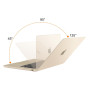 MOSISO Coque Compatible avec MacBook Air 15 Pouces M5 M4 M3 M2 A3448 A3241 A3114 A2941 avec Liquid Retina 15,3 Pouces,Coque Prot