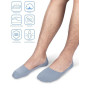 Kiiwah 4 Paires Chaussette Basse Homme Invisibles, Socquettes Courtes Respirantes avec Silicone Antidérapant Socquettes de Sport