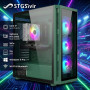 STGsivir PC Gamer Fixe,Ordinateur Gaming,GeForce RTX 3050 6GB GDDR6,Core i7 up to 3.9Ghz,16Go,1To SSD,WiFi 6,BT5.0,Ventilateur R