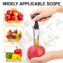 Ruvan Coupe Pomme, Trancheuse Et Vide pomme, Découpe pomme, 1 Coupe pomme Et Fruits En Acier Inoxydable, Tranche Pour Les Pommes