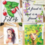 HOTU 50 Couleurs Feutres à Alcool, Marqueurs Double Pointe Pinceau (Brush) & Fine, Set Professionnel pour Coloriage Adulte et Ma
